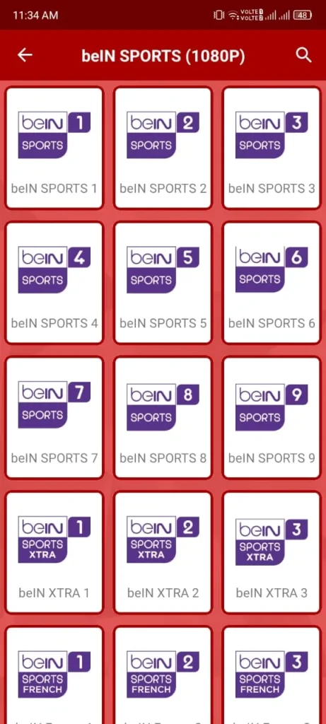beIN Sports 1080P Live
