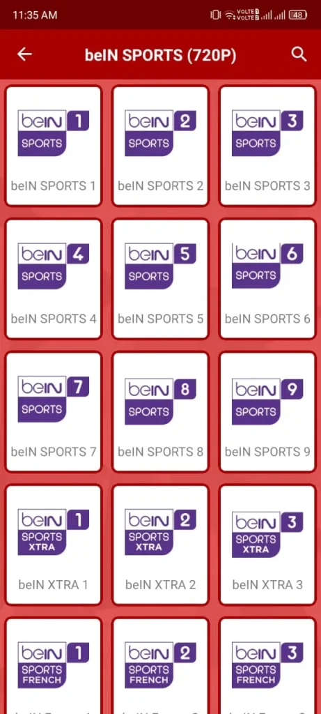 beIN Sports 720P Live